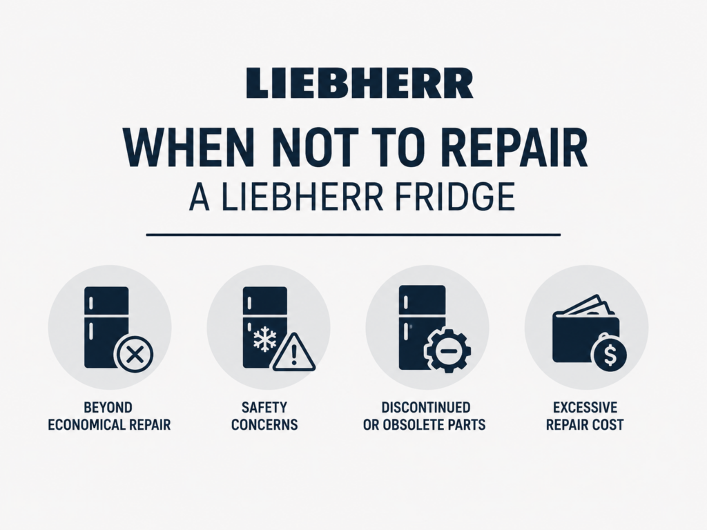 when not to repair liebherr refrigerator